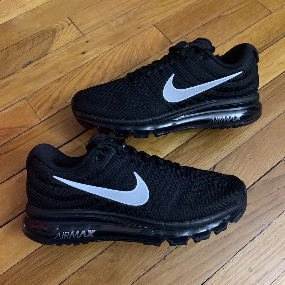 Nike Air Max 2017 Black White Anthracite 849559-001 Men’s Sizes 9 -13